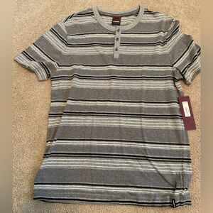 Small Grey Striped Tony Hawk T Shirt